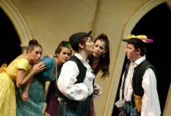 Florida International University students perform musical theatre scenes